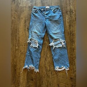 We the free size 27 cropped jeans
